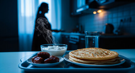 breakfast with coffee