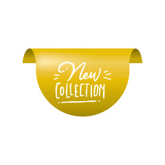 New collection poster. It can be used for advertisements, signs, banners.