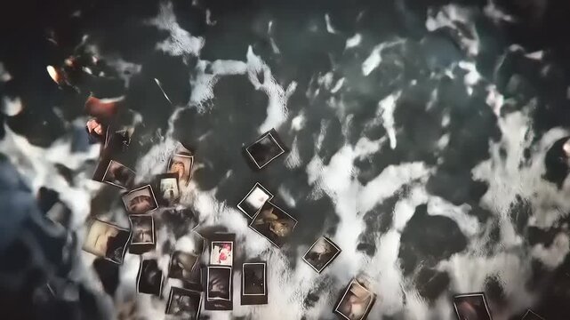 Ephemeral memories afloat a visual journey exploring loss and the passage of forgotten memories and moments