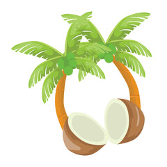 coconut trees for tropical areas