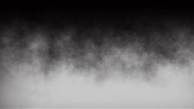 white smoke isolated green screen overlay. cartoon smoke blowing, with green screen. cloud sky animated green screen video 4k. Moving white smoke or fog green screen.