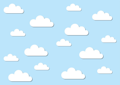 Clouds, illustration