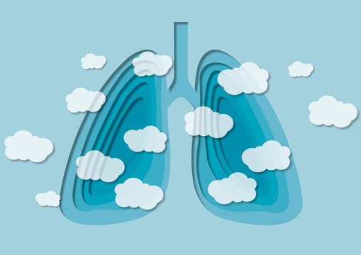 Clean air, conceptual illustration