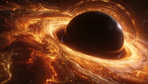 Blackhole galaxy space background cosmic energy swirl abstract light futuristic vortex dramatic glowing universe stellar depth gravitational pull event horizon light trail fantasy concept art