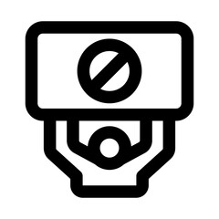 Demonstration Modern Line Icon for Protest, Activism, and Public Gathering Illustration