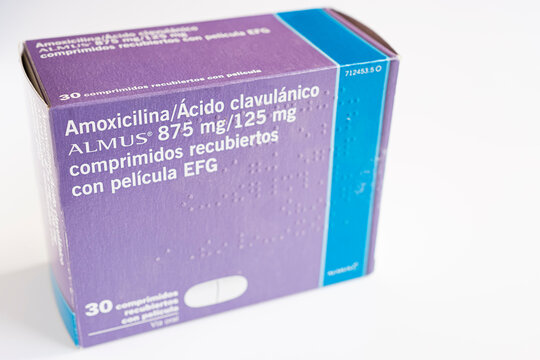  Boxes of amoxicillin antibiotics.