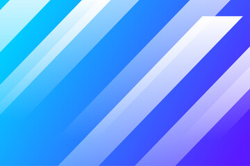 Obraz premium 青の斜めストライプが印象的なスタイリッシュ抽象背景