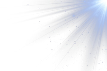 Obraz premium Camera flash flare effects and lens flare shine burst with neon light explosion set, including blue light star PNG and blue sun light PNG for professional starry flares with shimmering highlights and 