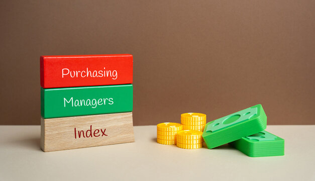 Purchasing Managers Index PMI. Economic indicator measuring the activity level of purchasing managers in the manufacturing and service sectors, reflecting business conditions and economic trends.