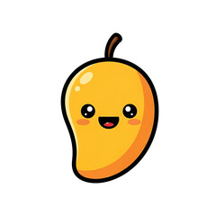 Cute Mango Cartoon. (10)