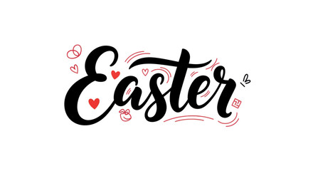 Easter holiday celebration typography © Alan