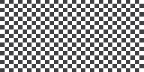 Black and white checkered pattern, Checkerboard seamless pattern. vector illustration