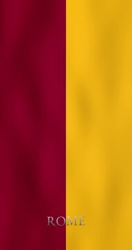 Rome City Flag | Vertical Video Format