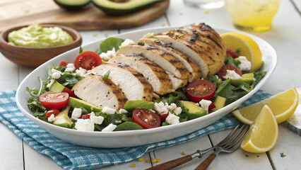Healthy Grilled Chicken Salad
