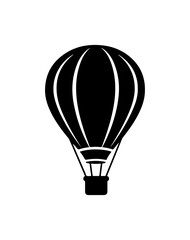 Obraz premium Hot air balloon icon