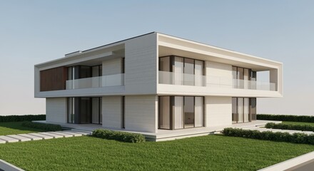 Contemporary Home Architecture Featuring Minimalist Design, Luxurious Details, and Serene Landscapes