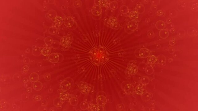 Abstract red background with a central bright spot and subtle patterns.