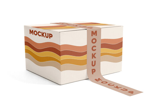 Box Packaging Mockup