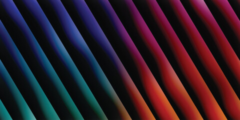 Vibrant rainbow gradient background, colorful abstract vector art, modern digital design for web and print isolated on transparent background