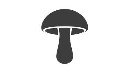 Fototapeta na wymiar mushroom isolated on black