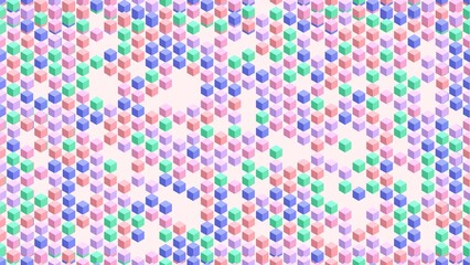 Obraz premium Colorful Candy Background with Spheres and Balls.