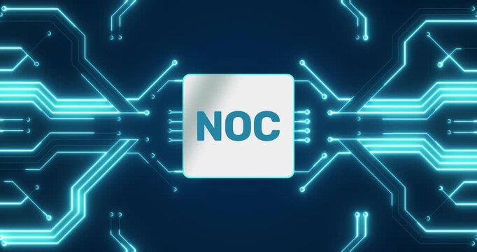 NOC - Network Interface Card on a circuit board