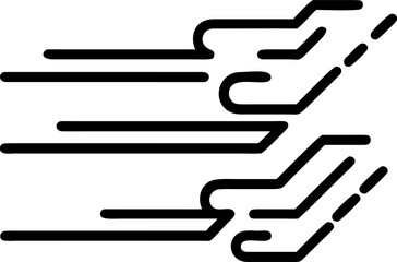 create a dynamic speed line vector pack with aggre