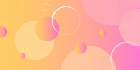 Minimal geometric background. Dynamic shapes composition. Vector illustration