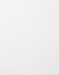 Fototapeta premium Blank Lined Paper Background with Minimal Clean Notebook Texture