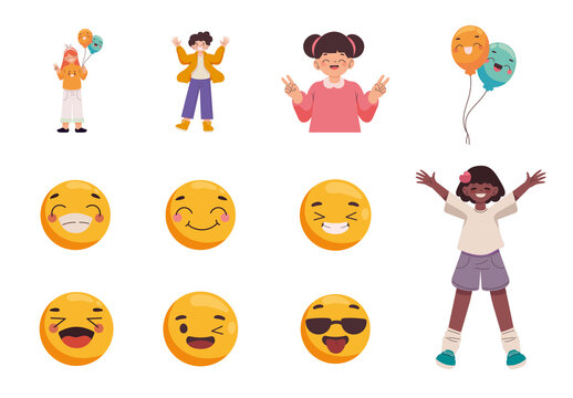 World Smile Day Design set
