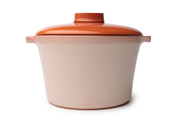 Clay pot with lid