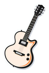 Obraz premium PNG Guitar guitar cartoon string.