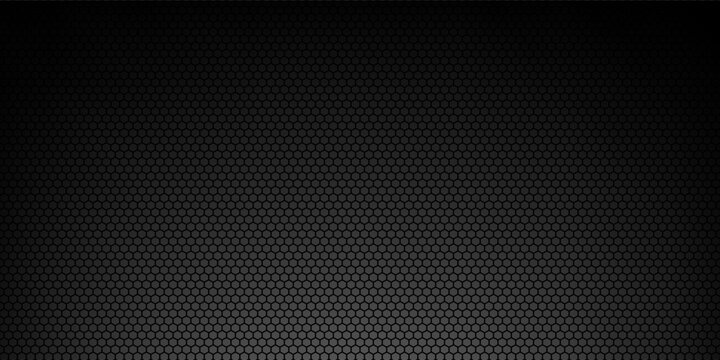 Black metal texture steel background. Perforated sheet metal. vector