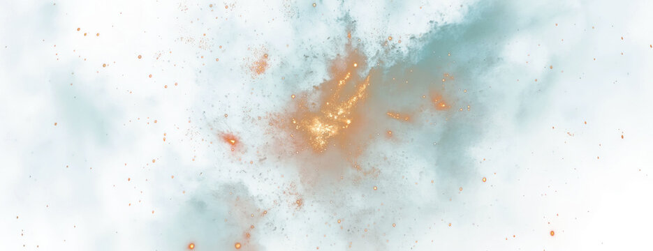 PNG Fireworks display universe nebula space.