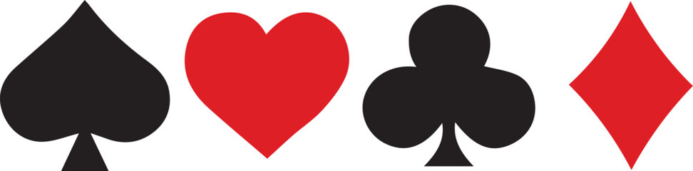 Playing cards vector illustration