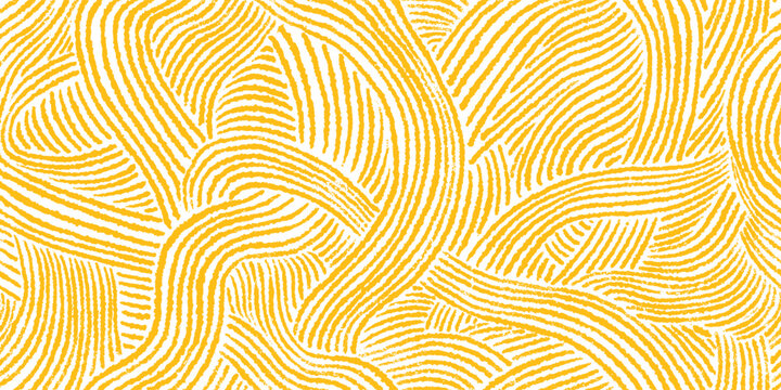 Pasta, spaghetti repeat pattern Wavy line Field bg