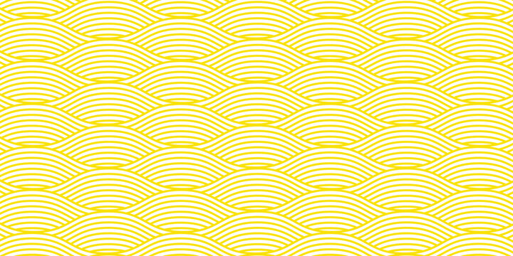  Seamless pasta background with wavy spaghetti lines. Abstract noodle vector pattern for Italian cuisine, culinary wallpaper, restaurant menu, food poster, packaging design and decorative template