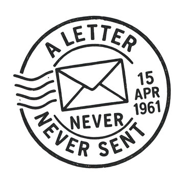 PNG Vintage postal stamp illustration.