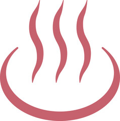 Obraz premium 온천-목욕-목욕탕-사우나-노천탕-찜질방-증기-아이콘-마크