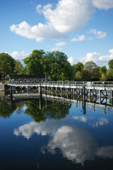 Fototapeta premium bridge over the river