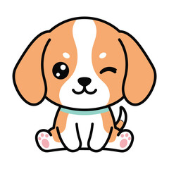 Charming Winged Pony Illustration