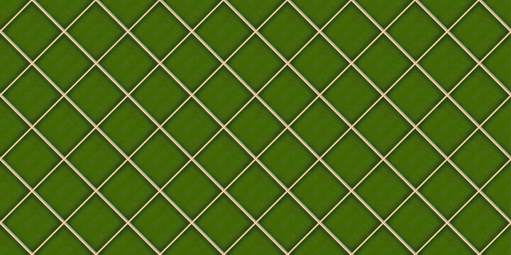 seamless pattern of green squares green plaid fabric texture background with seamless checkered pattern design vintage Christmas tablecloth, wall art, cards, hand-drawn illustrations