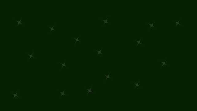 Twinkle vector blinking shining Fast twinkling stars animated background.Twinkling stars animation on green screen. 4k Loop video