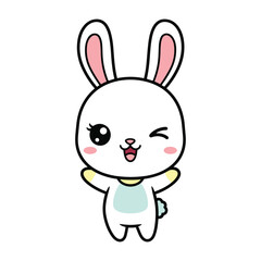 Fototapeta premium Charming Guinea Pig Vector Illustration