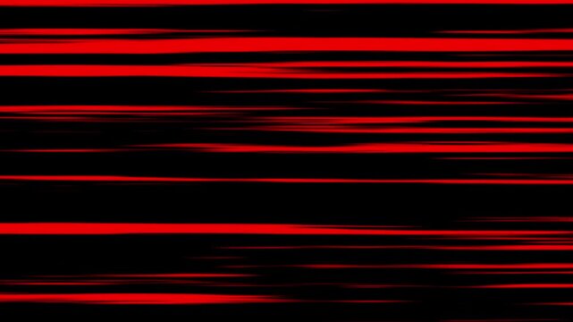 Red Speed Lines on Black Background Abstract Texture. Abstract anime speed line background.