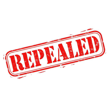 A red stamp with the word repealed on a white background is visible.