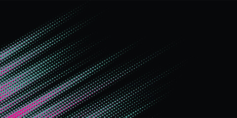 Obraz premium Car sticker wrap banner abstract sporty lines pink blue greenish grunge color combination brush storm thunder modern.