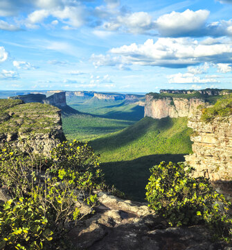 View of Morro do Pai In&aacute;cio, located in Chapada Diamantina, Bahia, Brazil.