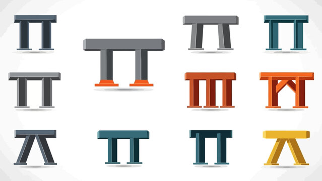 Collection of Modern Furniture Table Designs, Minimalist and Geometric Styles