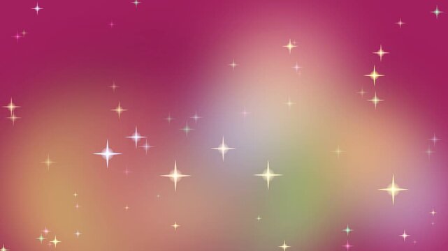 background motion 4k christmas background with stars